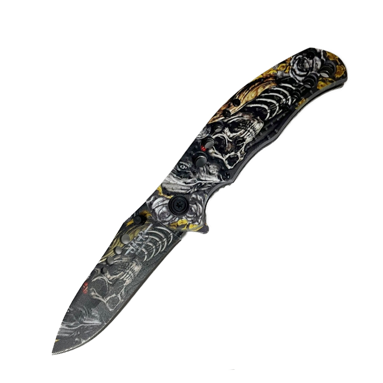 Gelbes Totenkopfmesser JKR