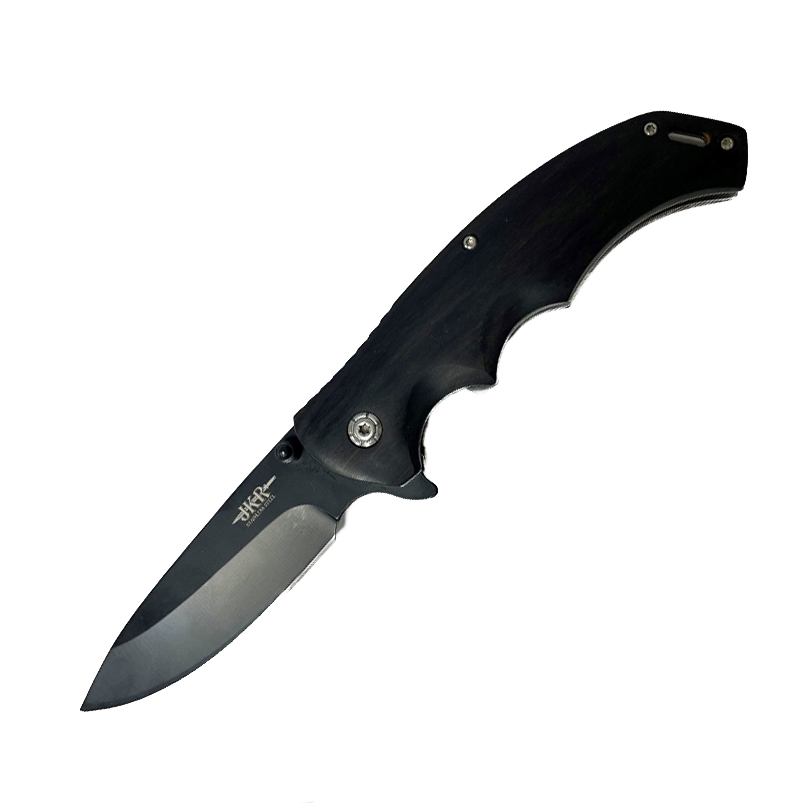 JKR Taschenmesser mit schwarzem Holzgriff