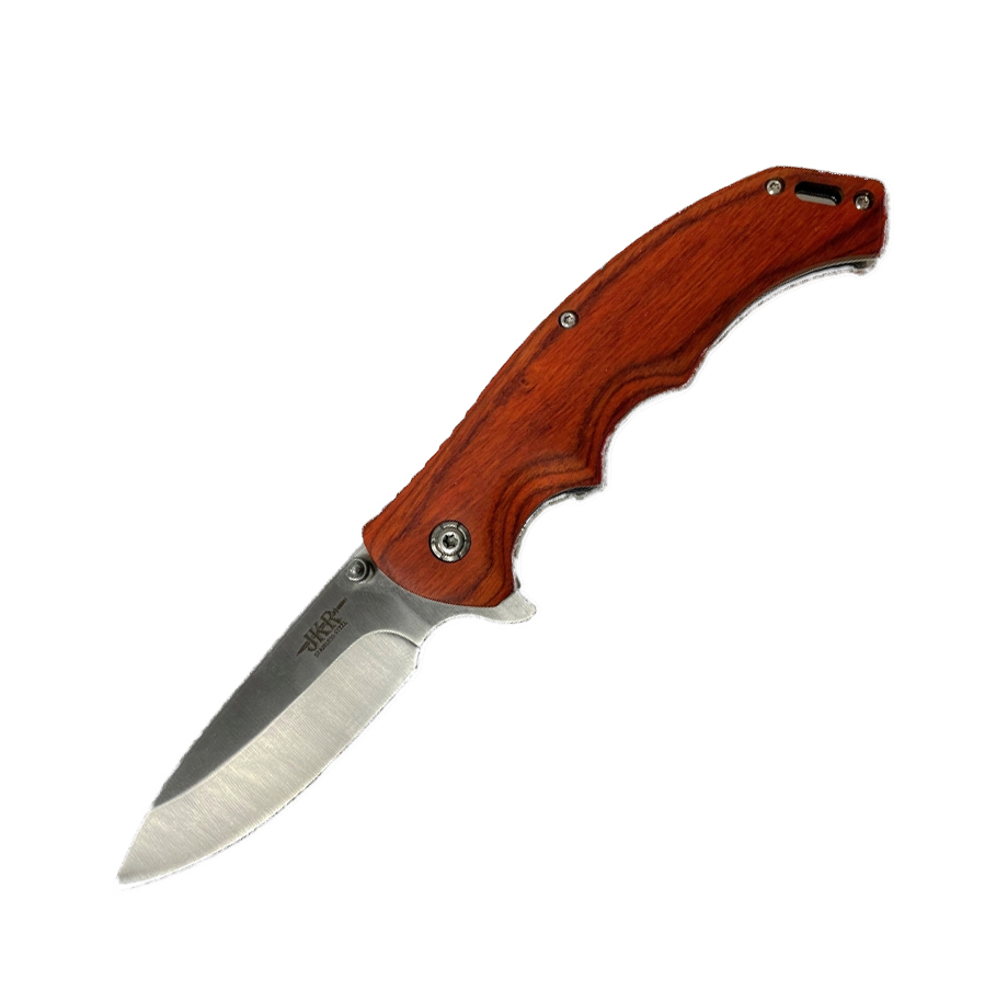 JKR Taschenmesser mit Rotes Holzgriff