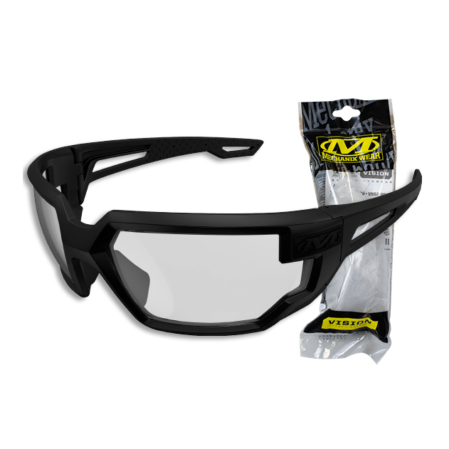 Mechanix Typ-X Industrielle, klare, kratzfeste Schutzbrille