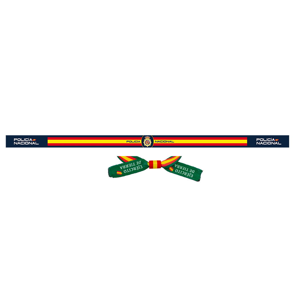 Stoffarmband der Nationalpolizei