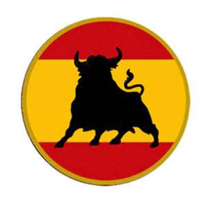 Llavero bandera de España personalizable