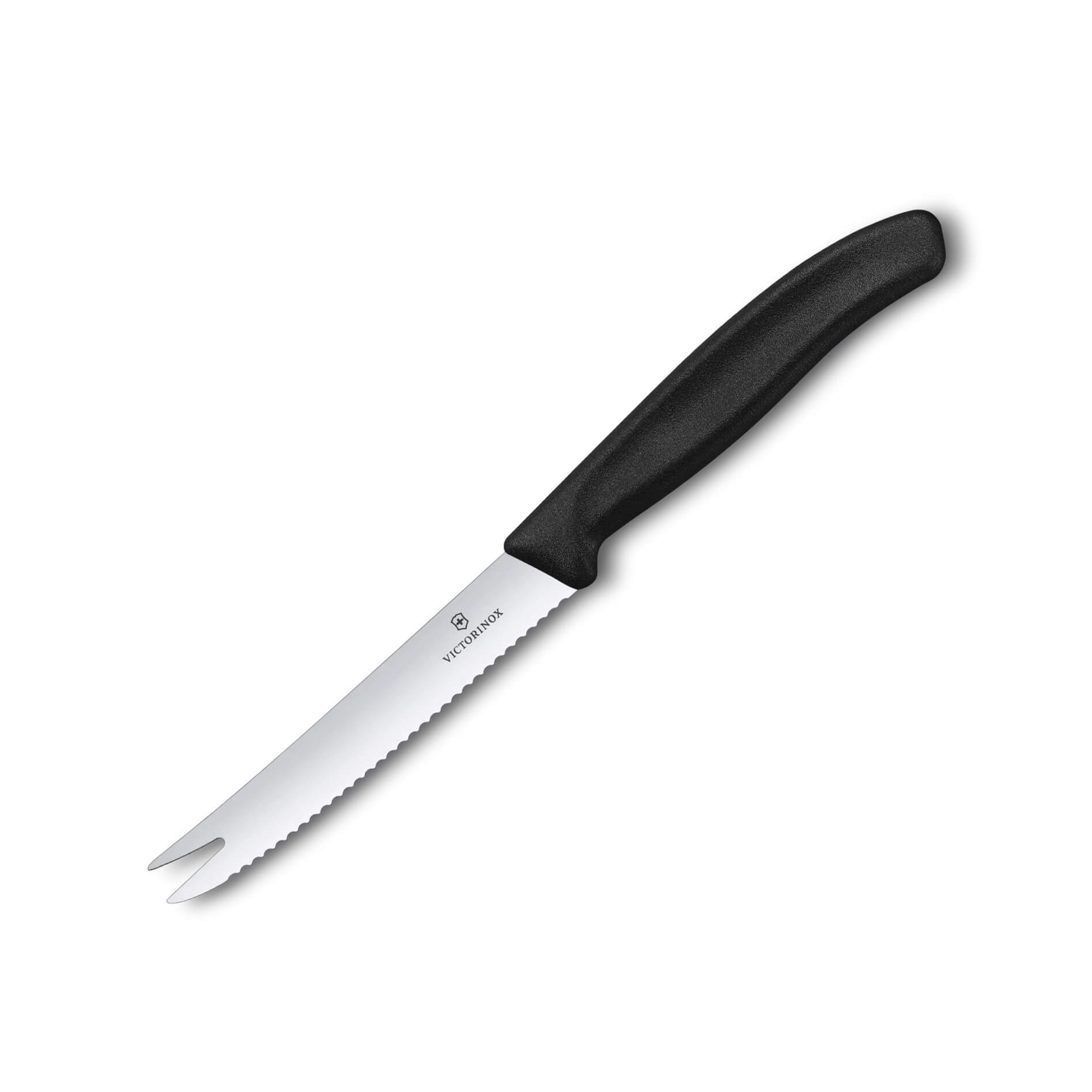 Faca para queijo e salsicha Victorinox Swiss Classic com rebordo ...