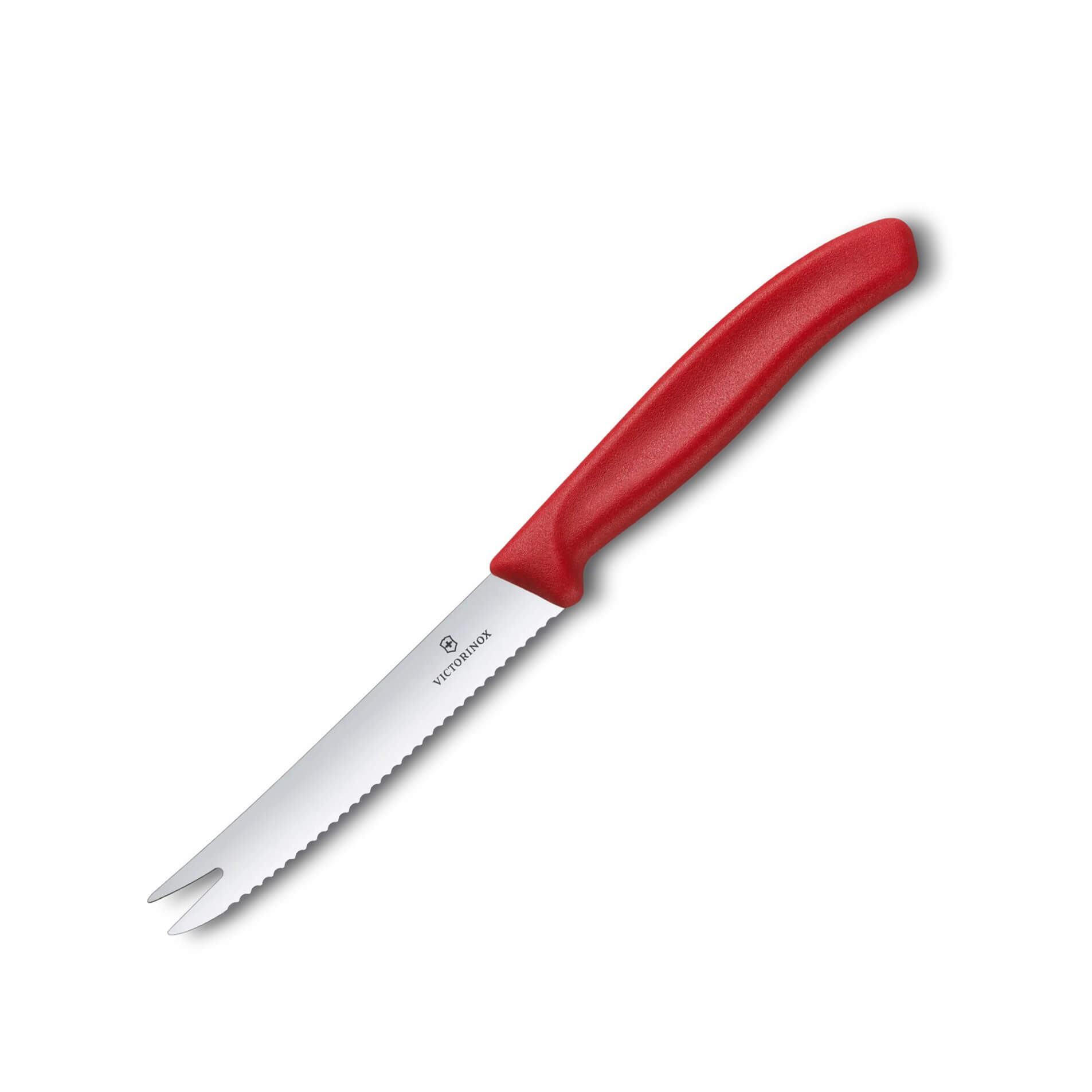 Faca para queijo e salsicha Victorinox Swiss Classic com rebordo ...