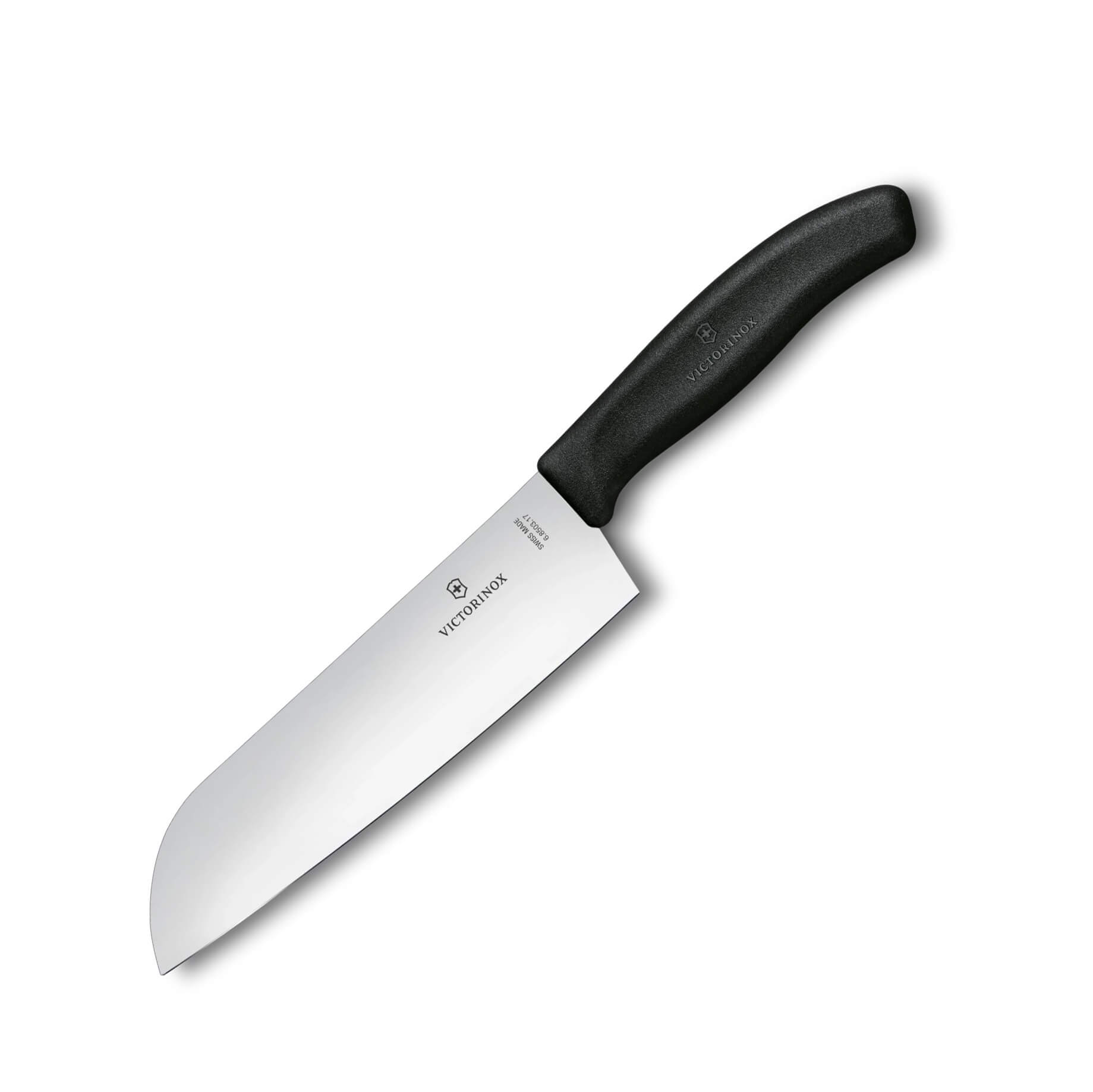 Victorinox Santokumesser mit schwarzem Griff mit 17 cm Klinge und...
