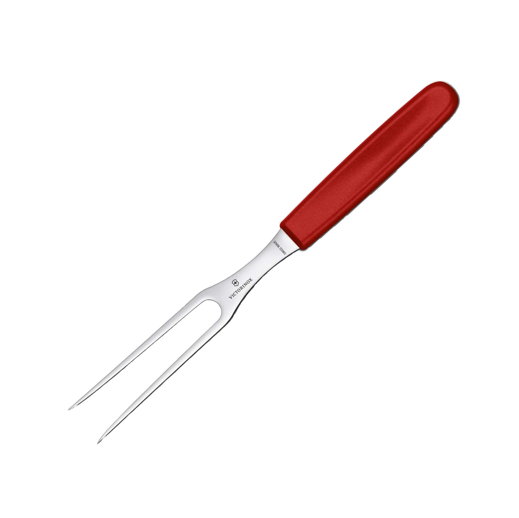 Victorinox Tranchiergabel mit rotem Polypropylengriff und 15 cm l...