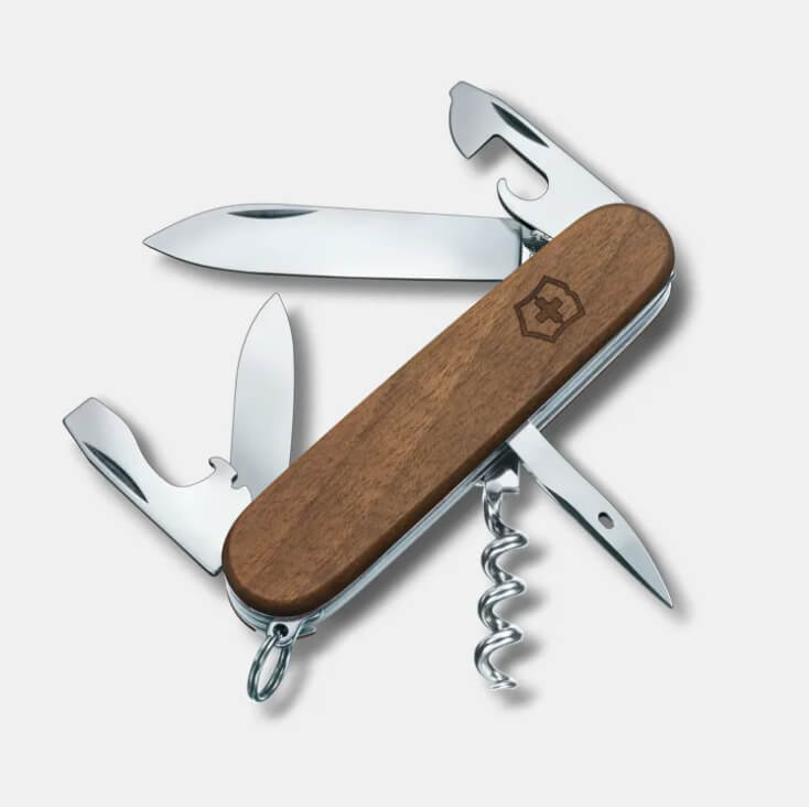 Couteau suisse Victorinox Spartan Wood avec 10 fonctions