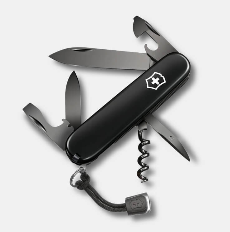 Couteau suisse Victorinox Spartan Onyx Black avec 13 fonctions