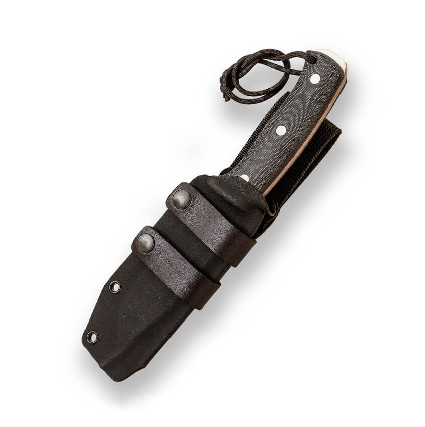 Couteau Joker Nomad Micarta avec étui Kydex