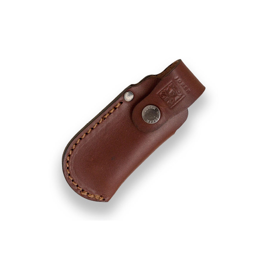 Funda para navaja de cuero color marrón Joker FB16