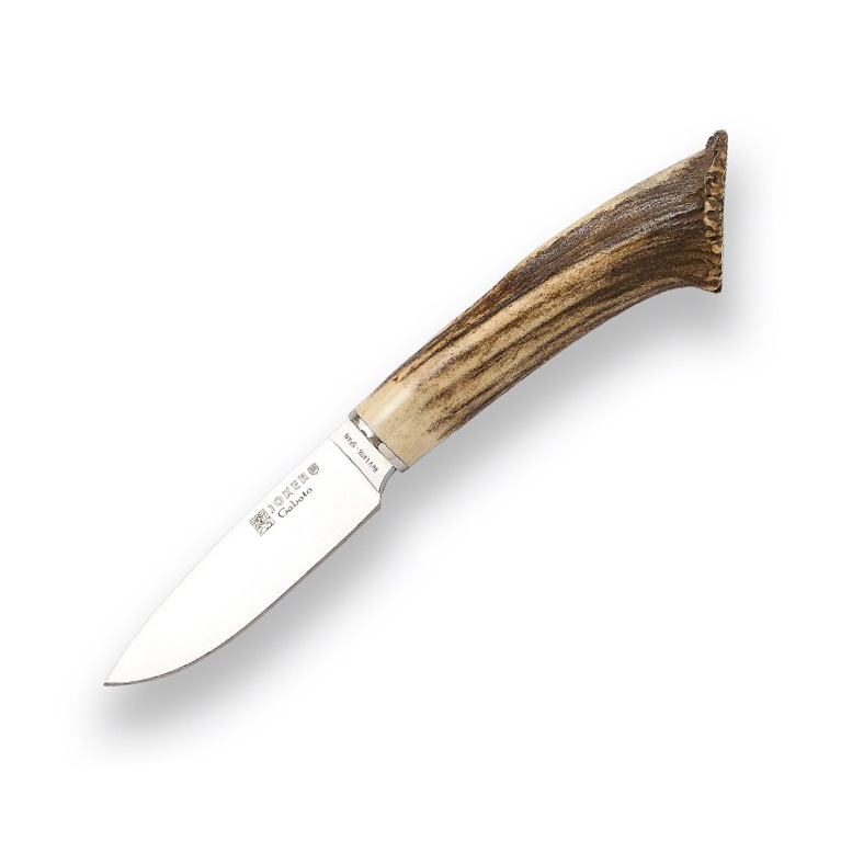 Couteau de chasse Joker Gabato avec manche en corne de cerf avec ...