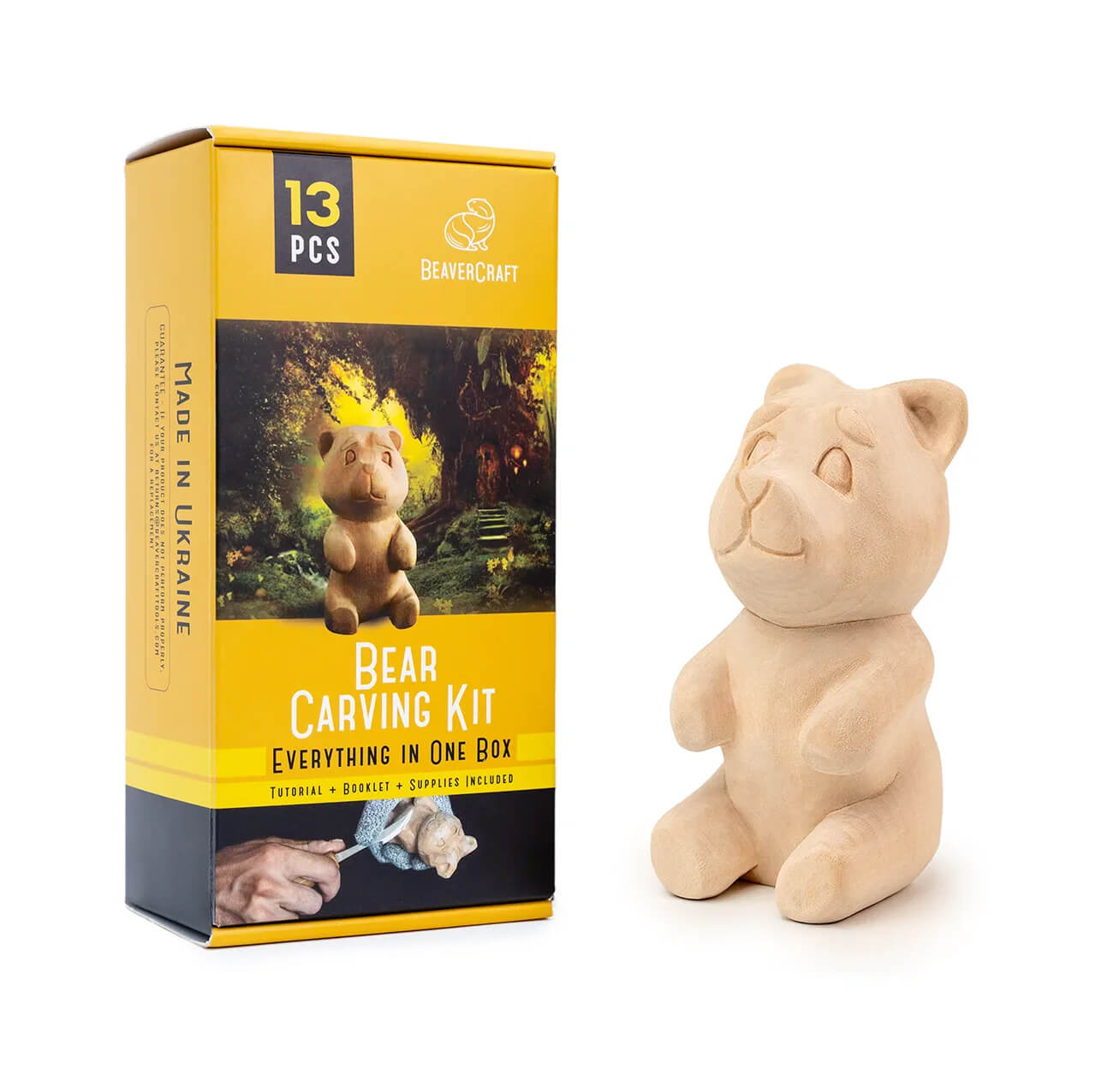 Kit de escultura de ursos BeaverCraft