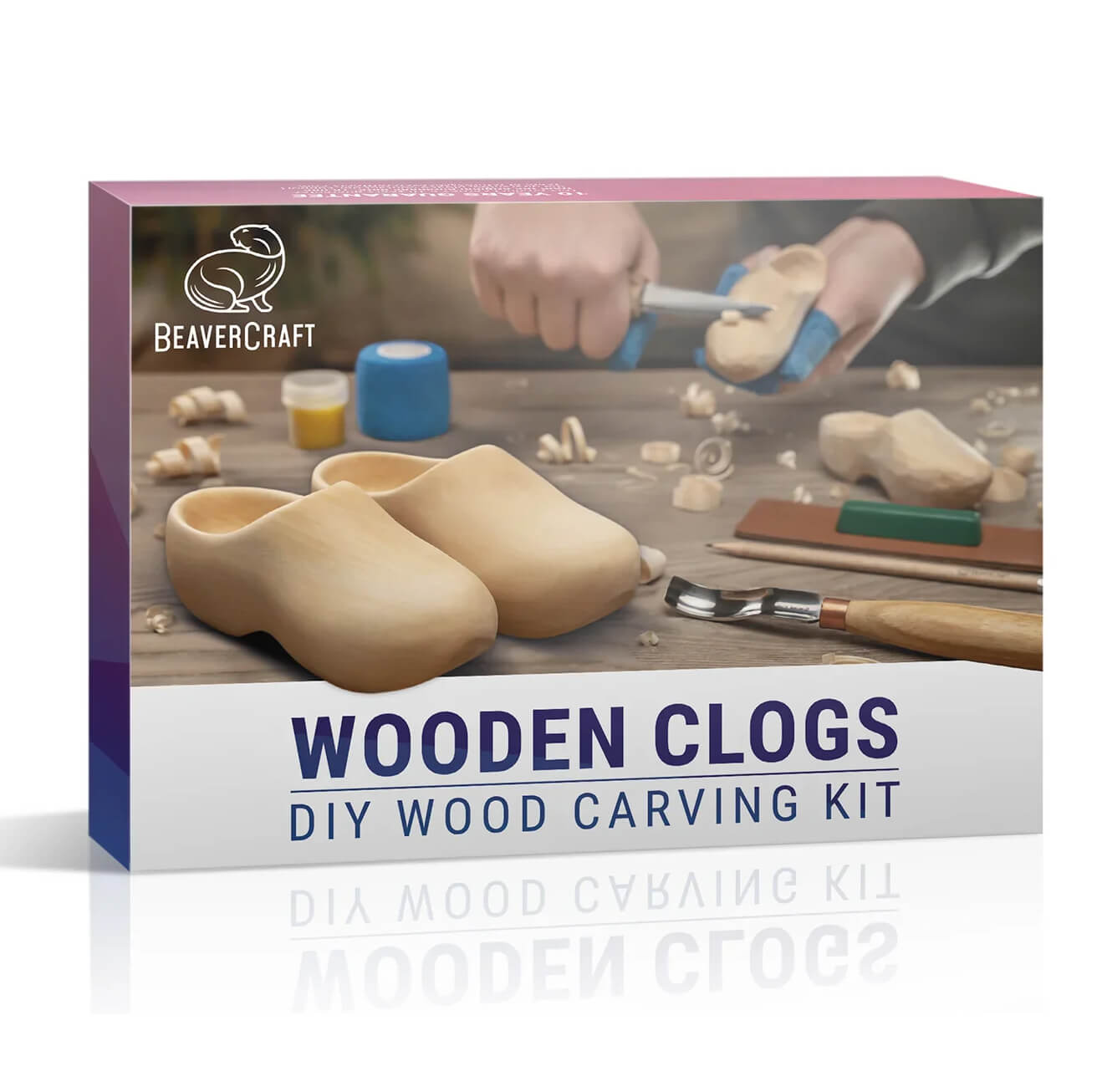 Kit de escultura de tamancos BeaverCraft