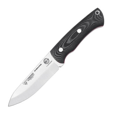 Couteau de poche Cudeman BS9. Manche en micarta noir. Étui en cui...