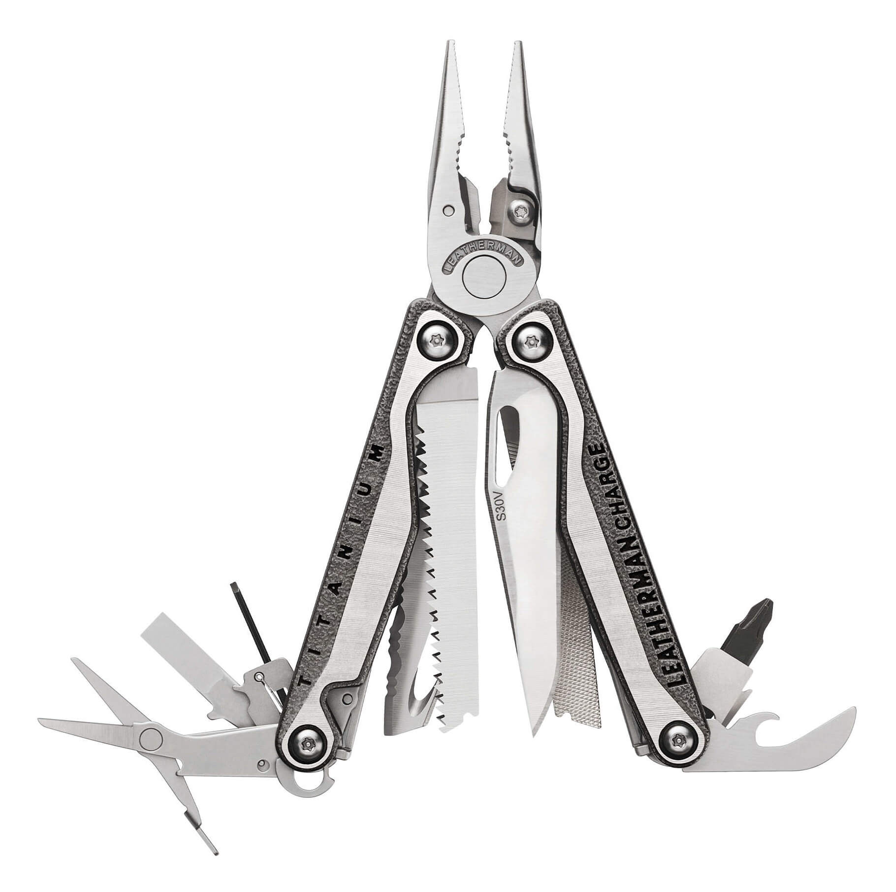 Leatherman Charge+TTI Stahl-Multitool mit 19 Funktionen