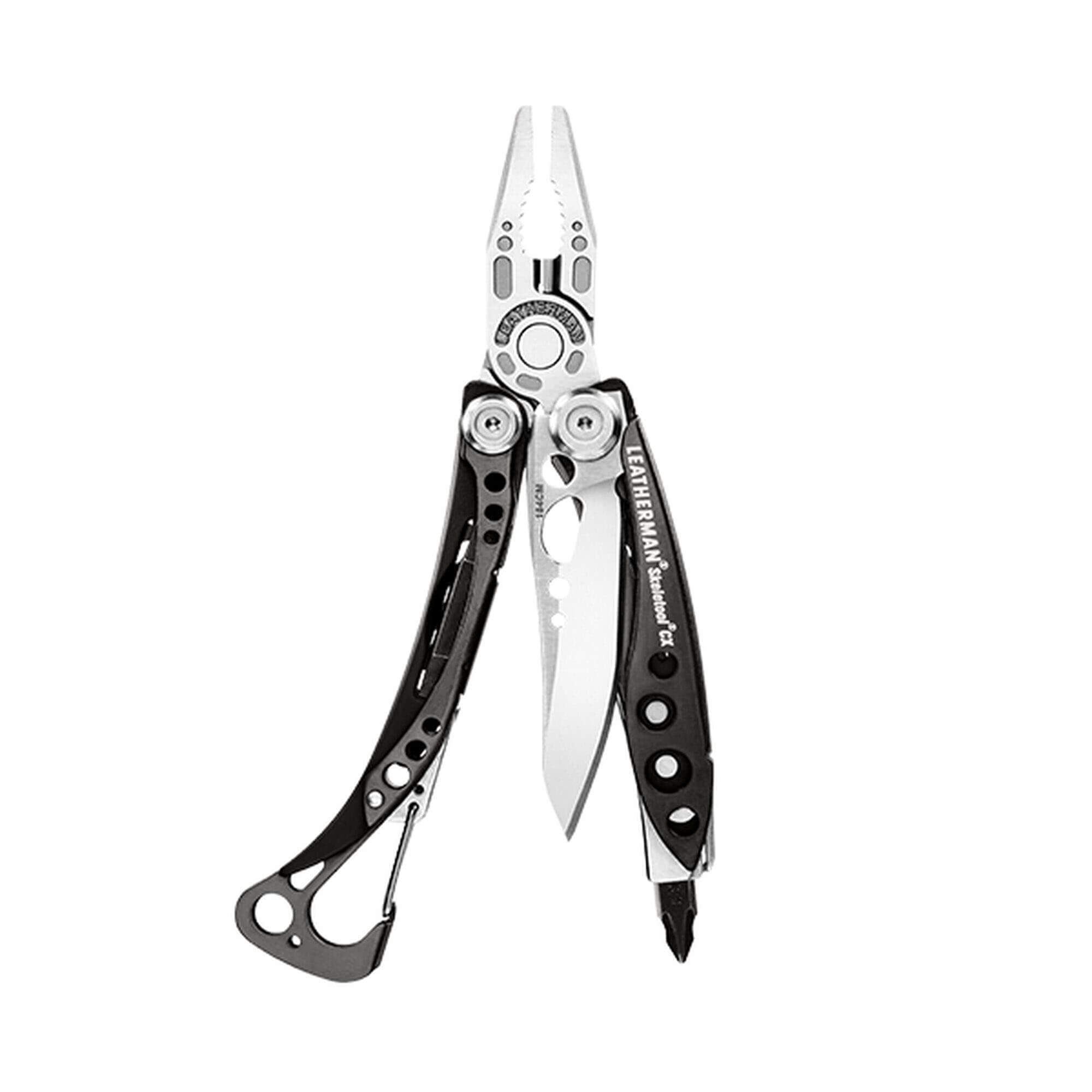Leatherman Skeletool CX Carbon Multitool mit 7 Anwendungen