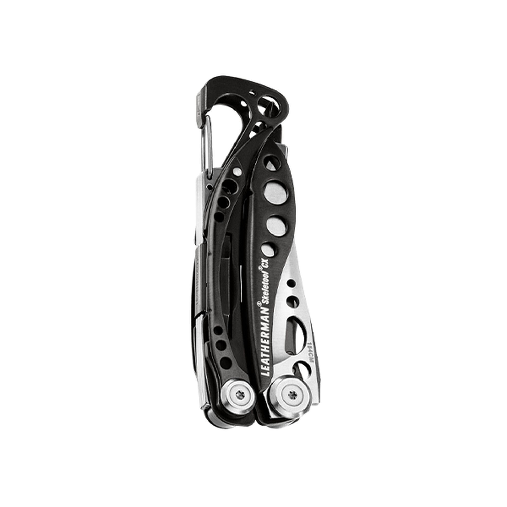 Leatherman Skeletool CX Carbon Multitool mit 7 Anwendungen