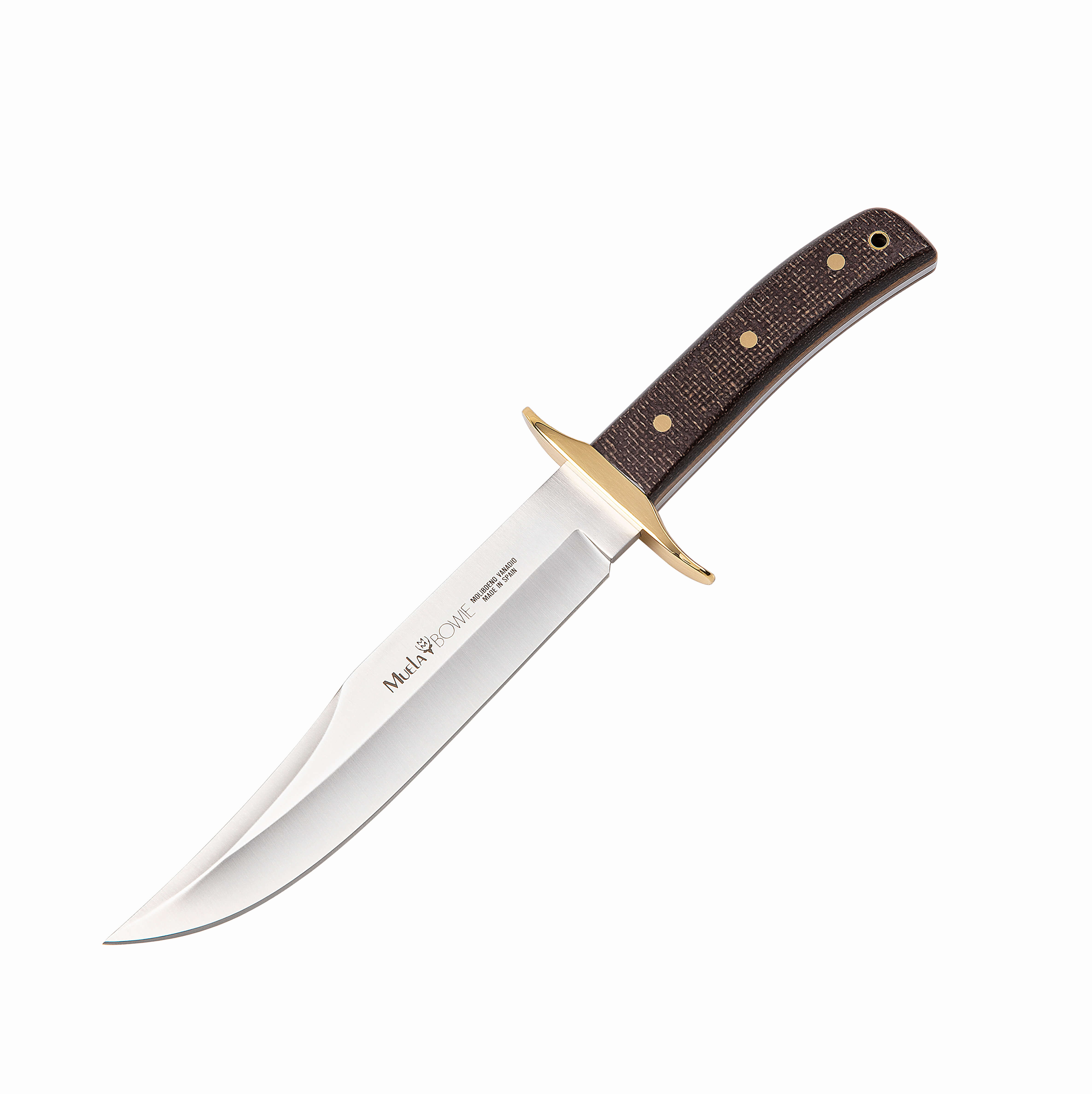 Muela Bw Classic Jagdmesser mit 18,8 cm Klinge und braunem Jute-M...