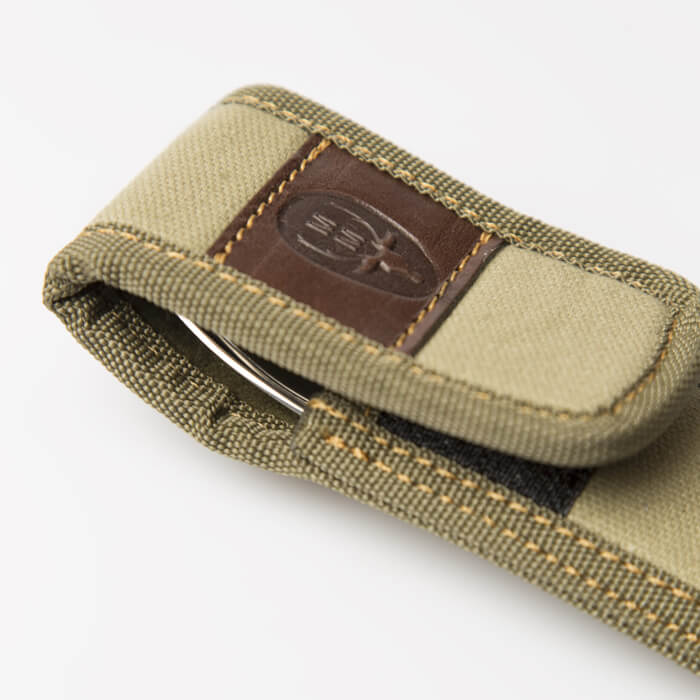 Set di posate da campeggio con custodia