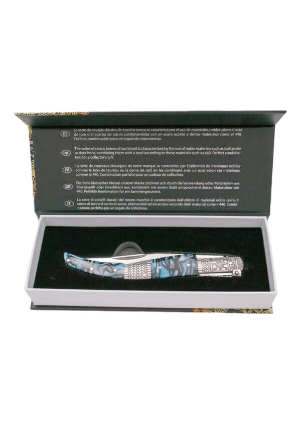 Couteau à cliquet arabe Serie Seda Zafiro 13cm