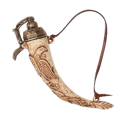 Kolser Horn-shaped powder box