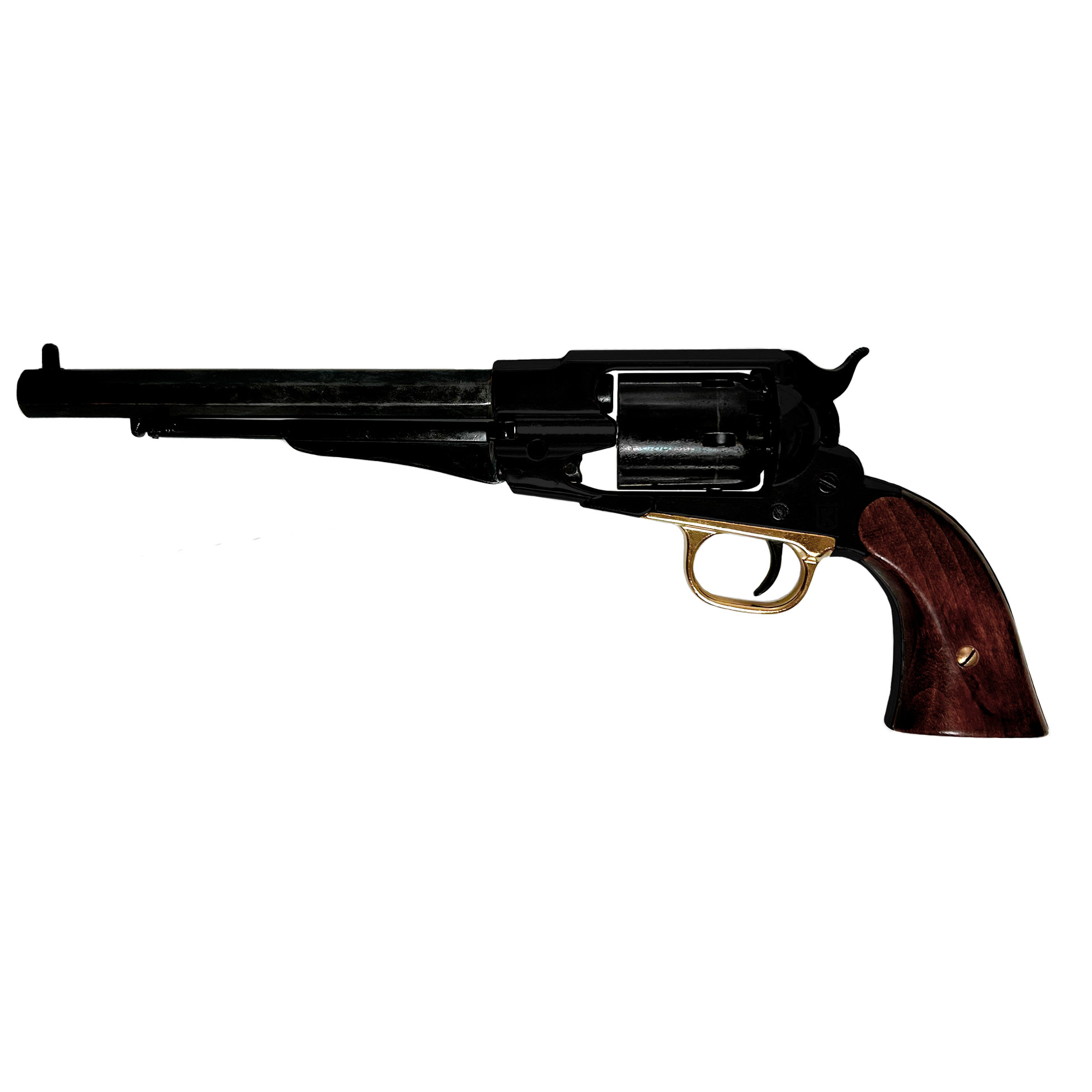 Replik 1858 Remington Perkussion Schwarz Revolver