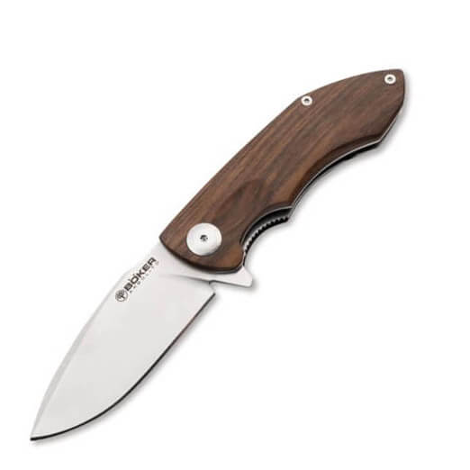 Outdoor Taschenmesser mit Guayacan Holz