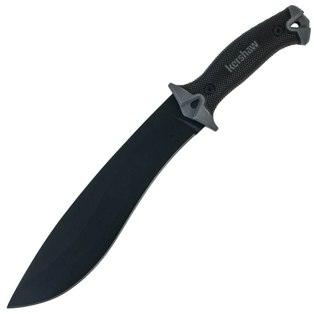 Kershaw CAMP 10 Machete mit 10-Zoll-Klinge und schwarzem Gummigri...