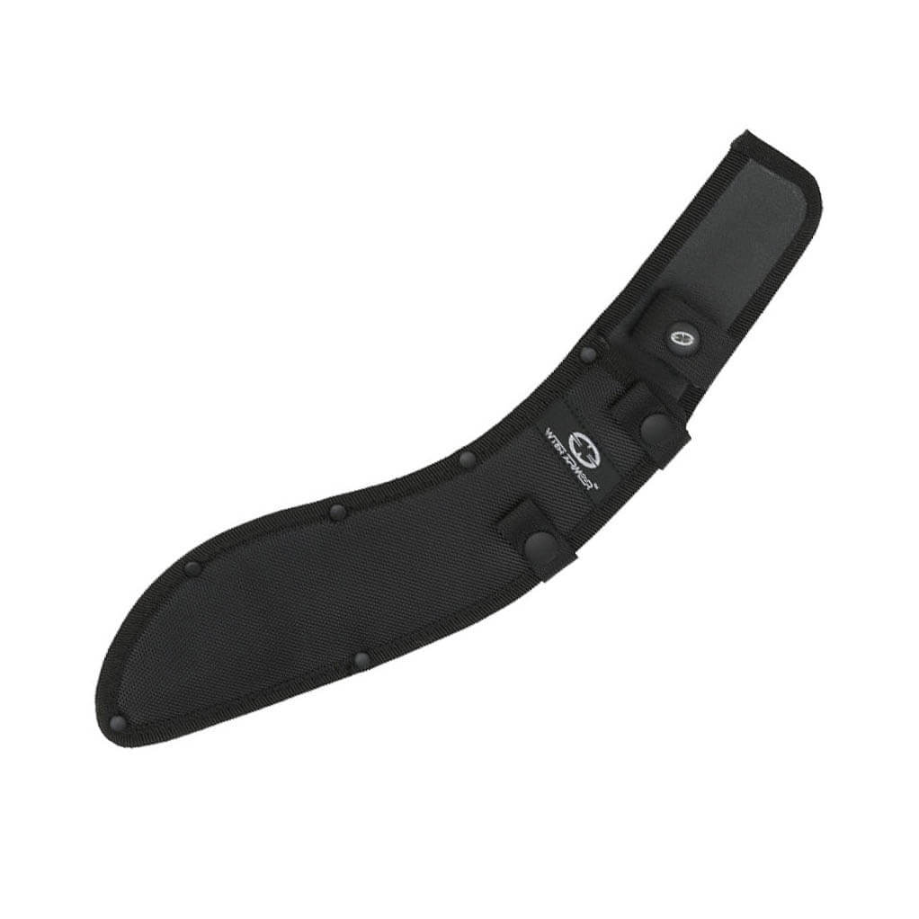 Kukri-Machete With Armour mit Gummigriff und 27 cm Klinge