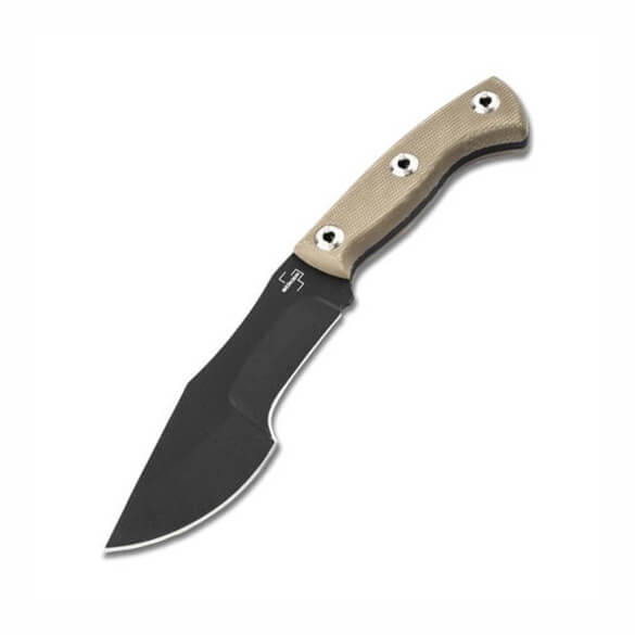 Couteau de survie avec lame en acier au carbone