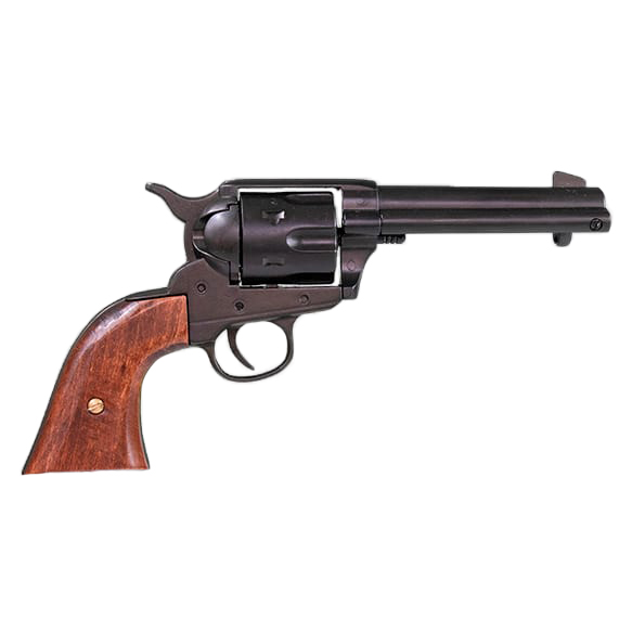 Réplique revolver en bois noir Colt 45 Kolser FAST DRAW 4'75