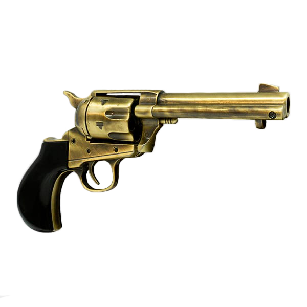 Réplica de revolver Thunderer Kolser con cacha negra y cuerpo lat...