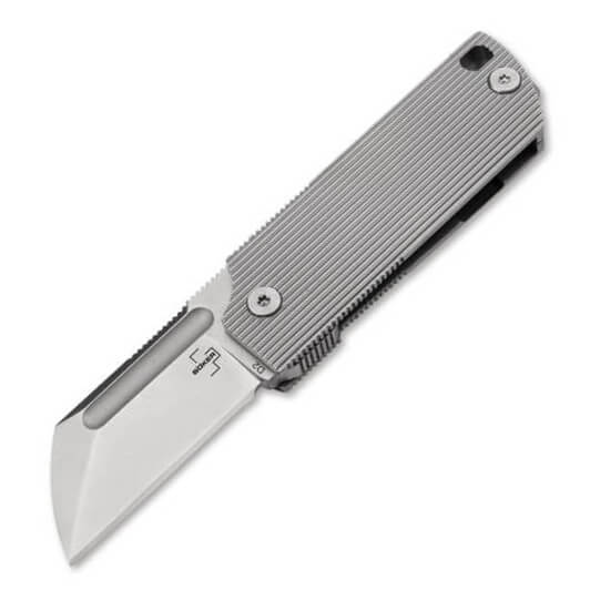 Navaja de bolsillo con hoja punta cortada