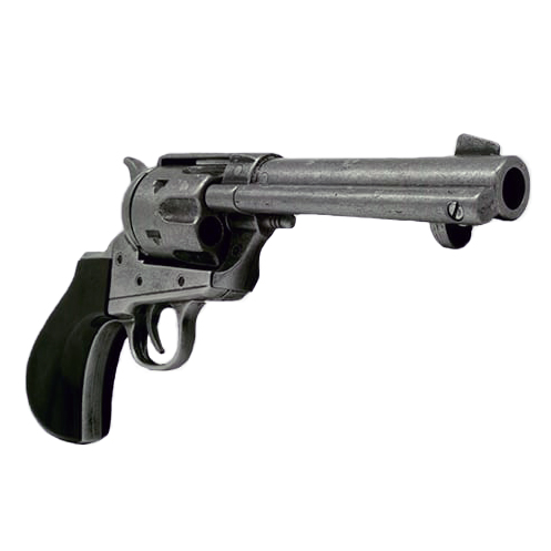 Réplica de revolver Thunderer Kolser con cacha negra y cuerpo met...