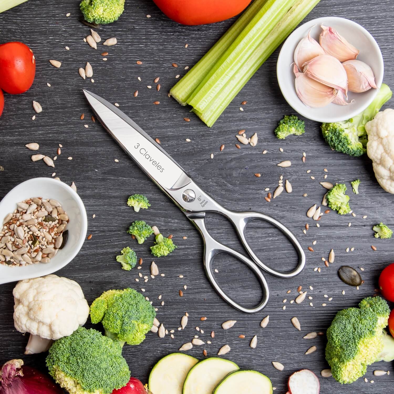 3 Claveles Gastro Tesoura de Cozinha 20cm