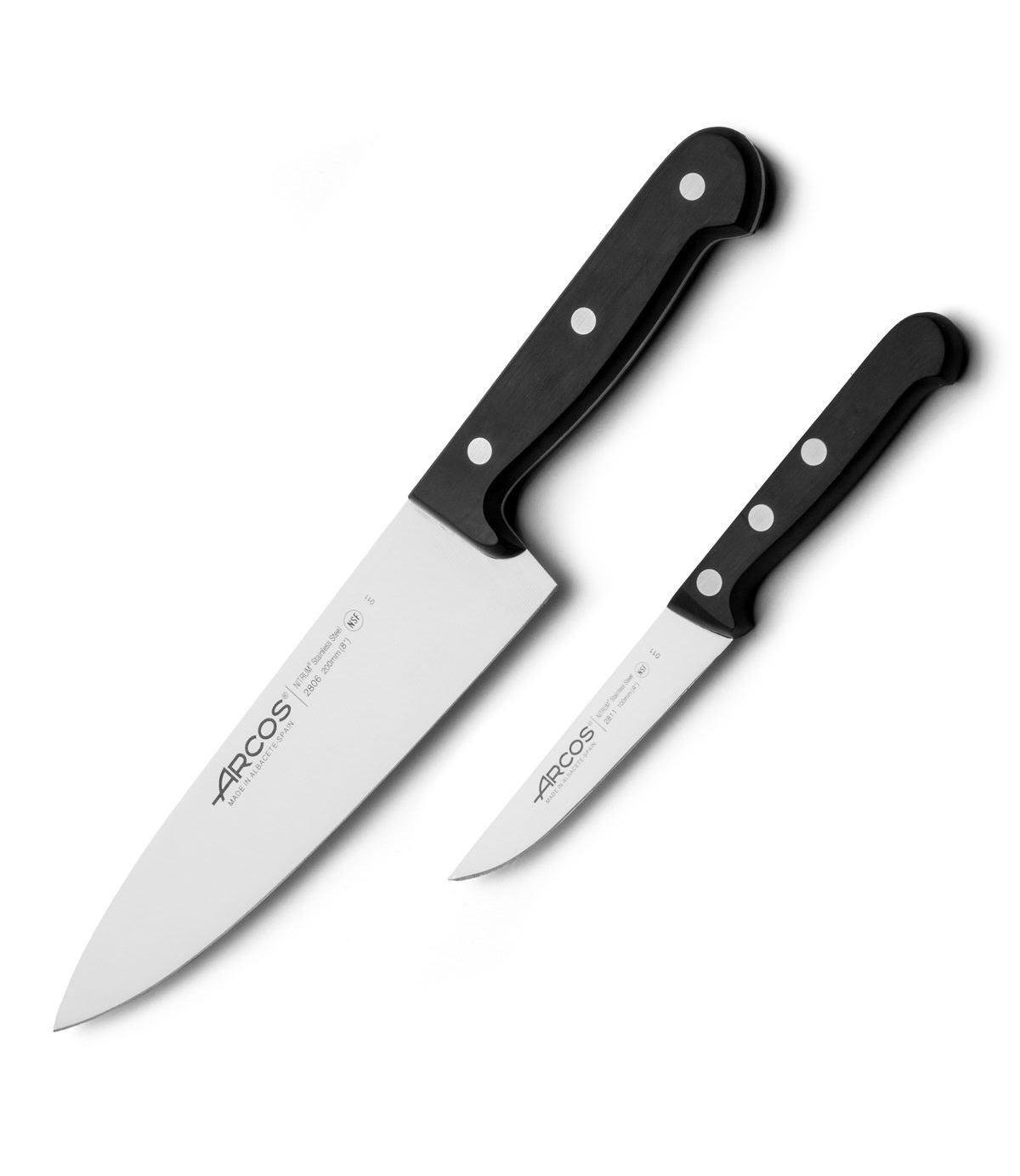 Set de deux couteaux de chef Arcos Universal