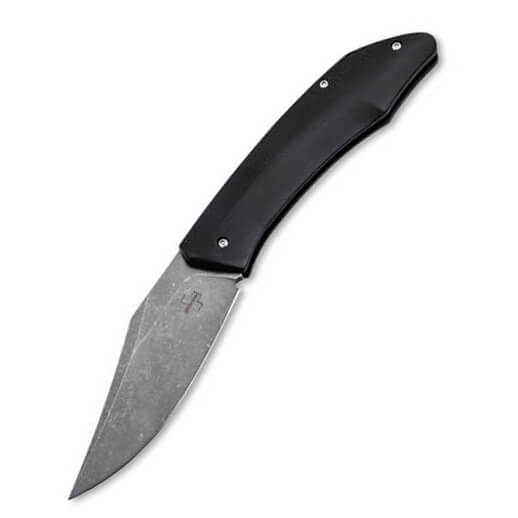 Taktisches taschenmesser mit Damaszener stahlklinge