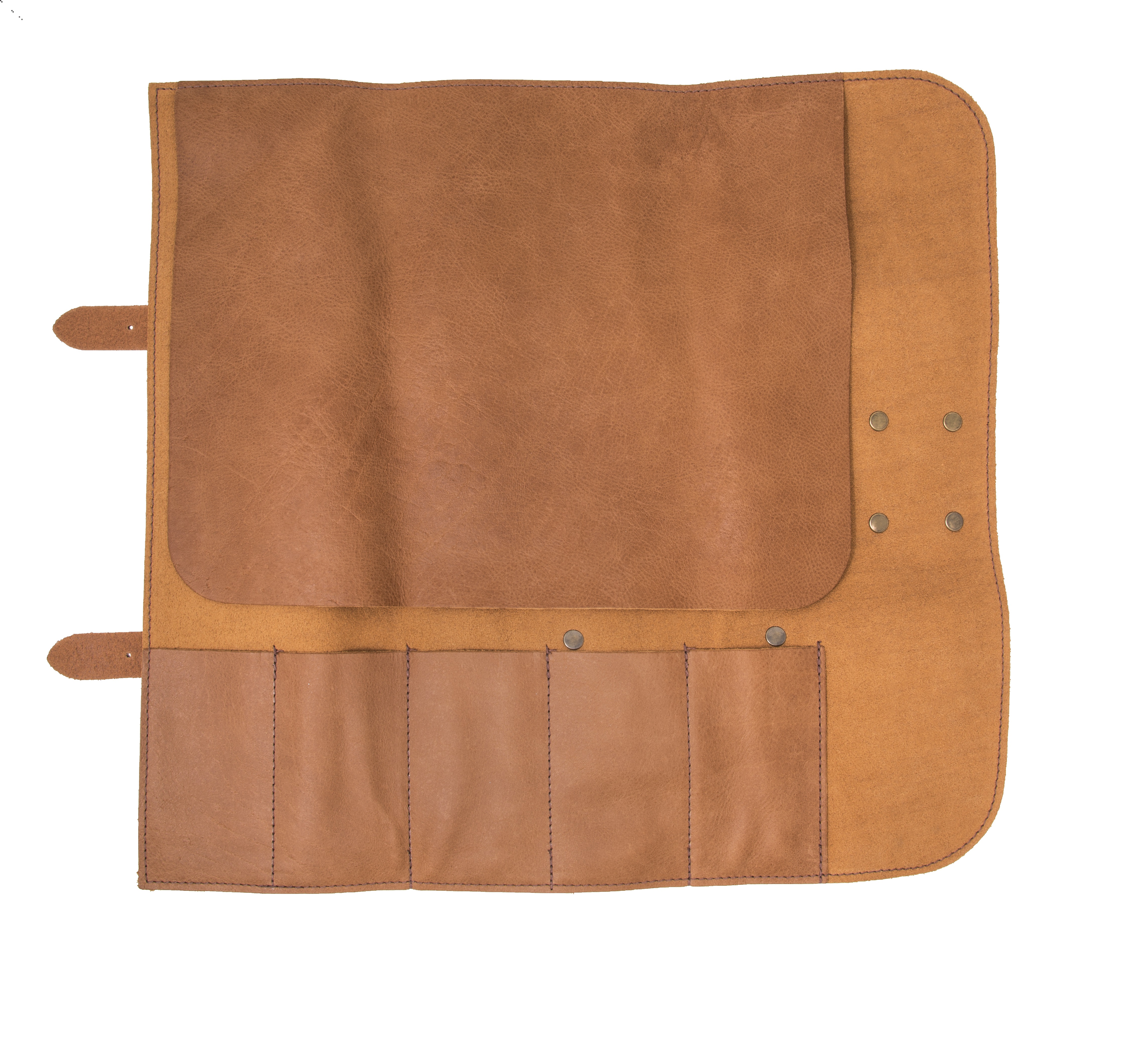 Arcos braune Messertasche für 5 Teile