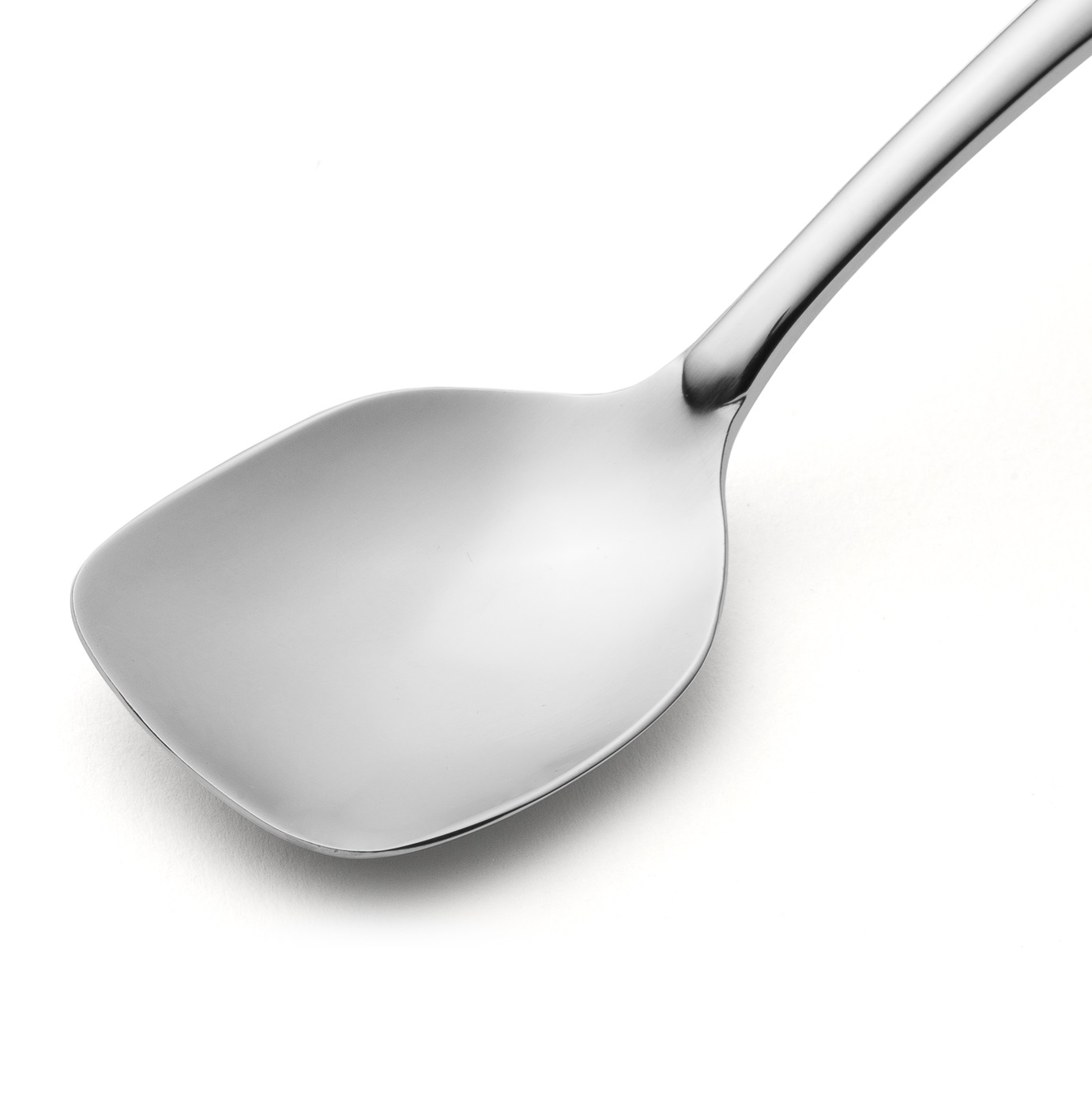 12 Arcos Eisportionierer, Serie Berlin, quadratisch, Edelstahl, 135 mm