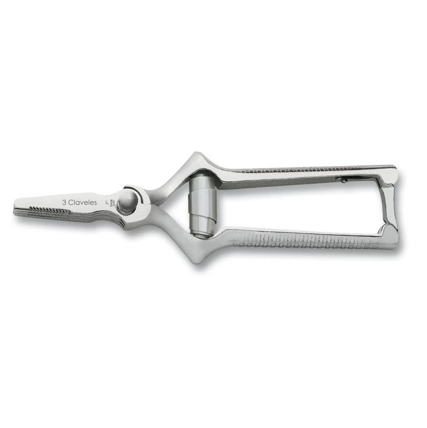 Mastigador reto 3 Claveles 18 cm