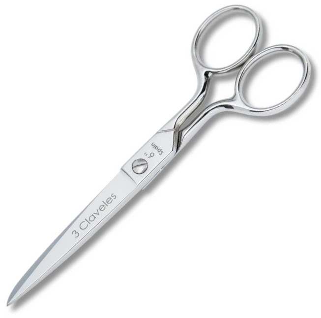 Nähen von Kohlenstoffstahl 3 Claveles 6 "