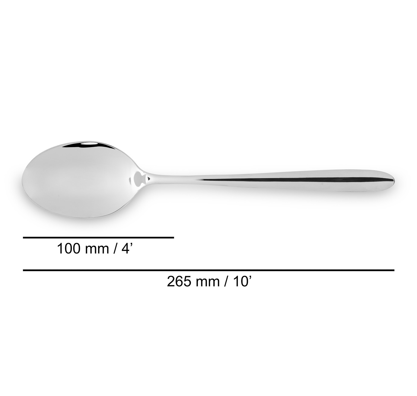 Cucchiaio da portata in acciaio inossidabile Arcos Berlin da 265 mm