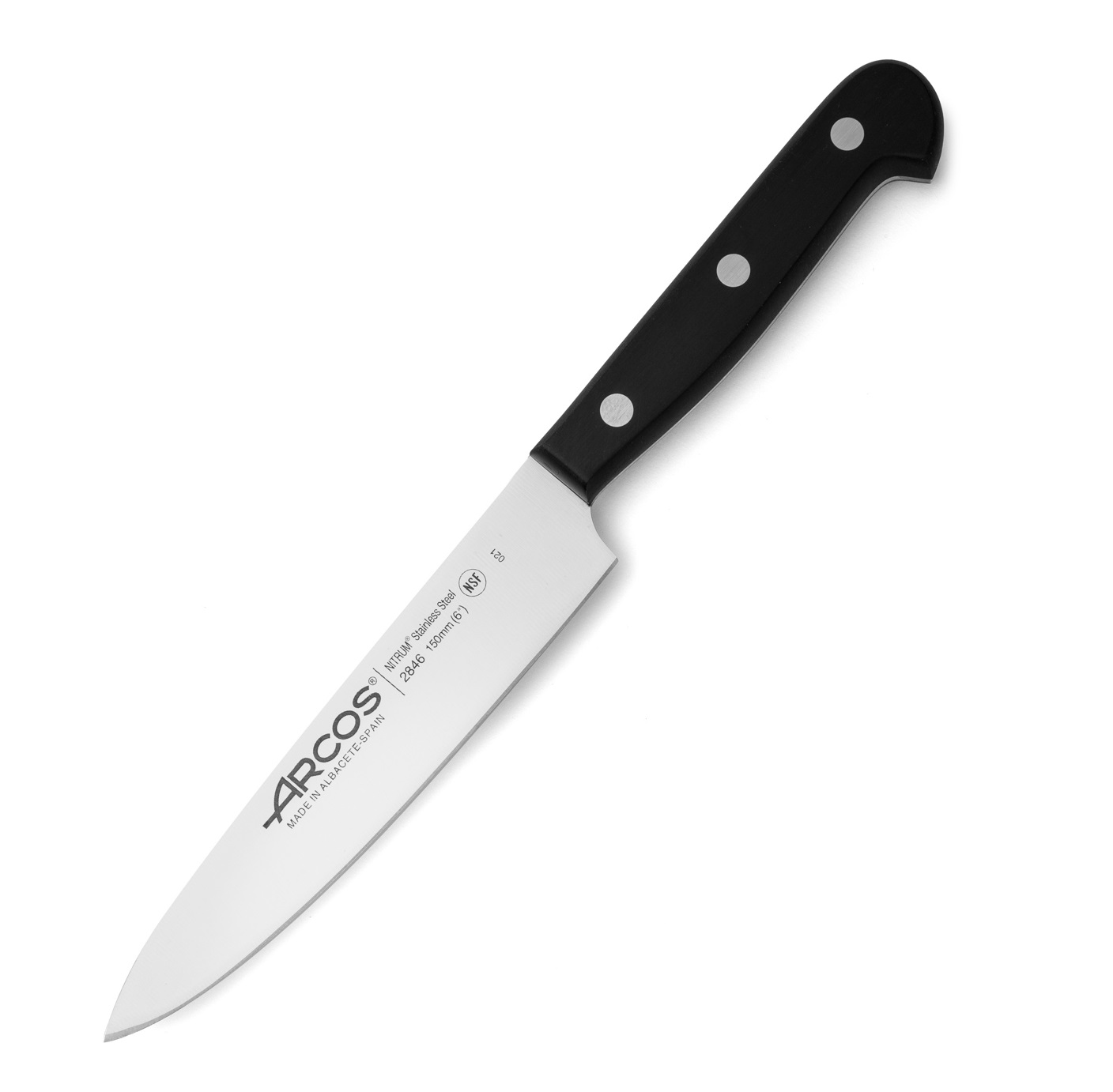 Cuchillo cocinero Arcos Universal 150 mm con mango de polioximeti...