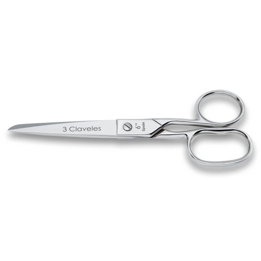 6" 3 Claveles Schneiderschere mit unterschiedlich großen Fingerhü...