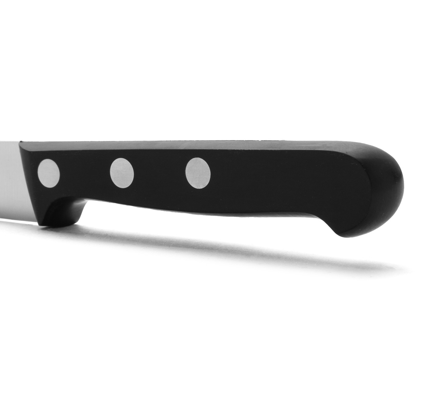 Coltello universale per verdure Arcos con manico in poliossimetilene nero e lama da 100 mm
