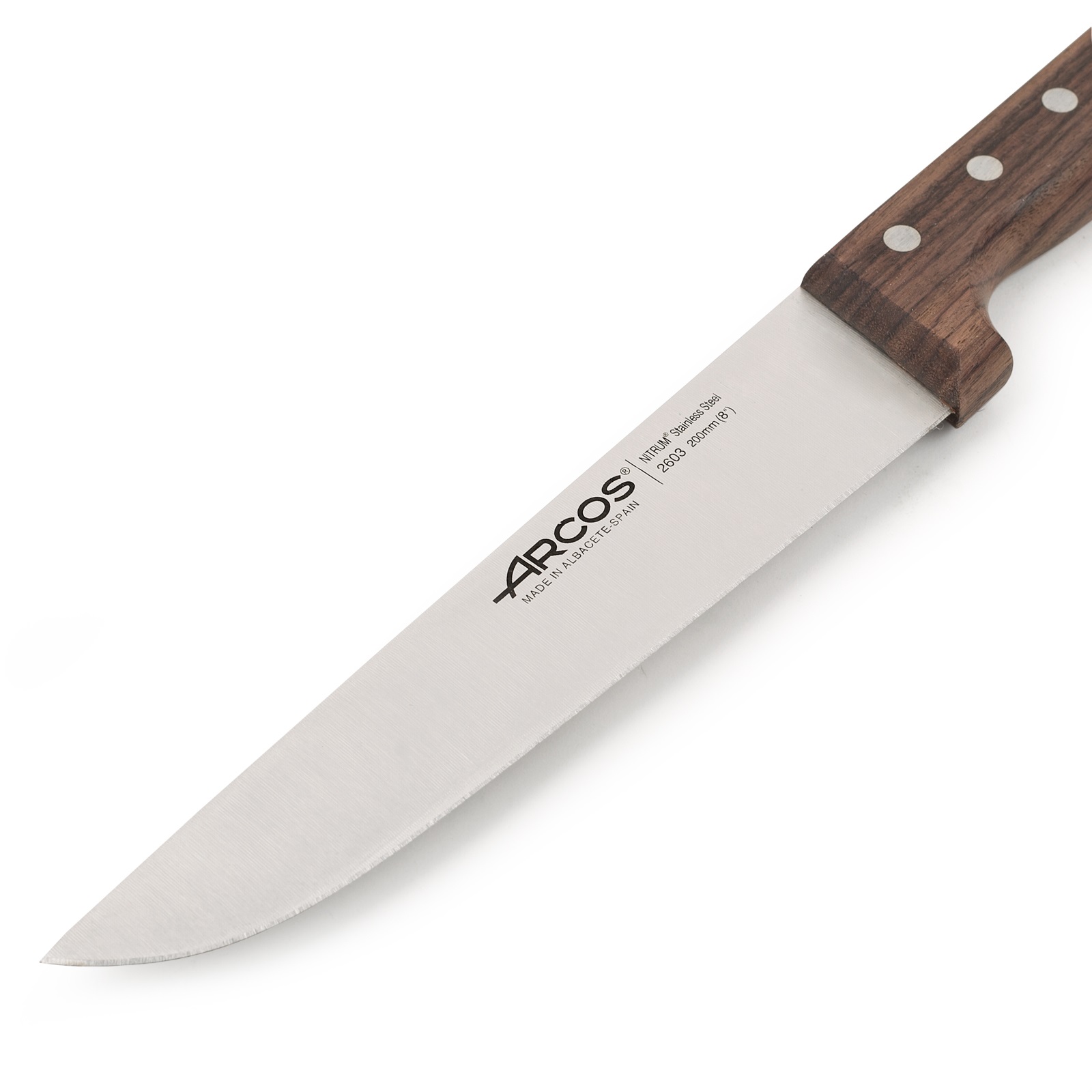 Arcos Atlántico butcher knife with rosewood handle and 200 mm blade