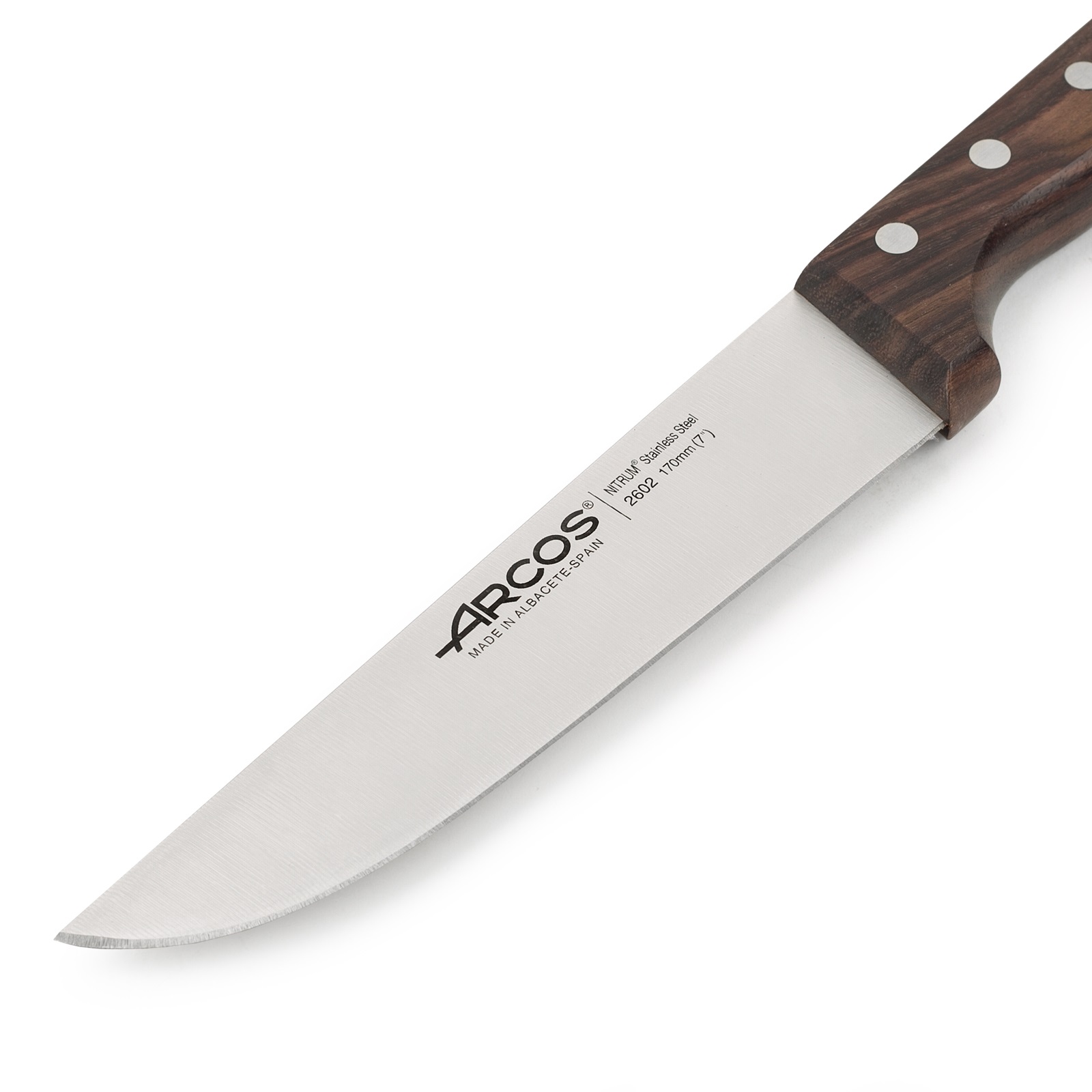 Arcos Atlántico butcher knife with rosewood handle and 170 mm blade