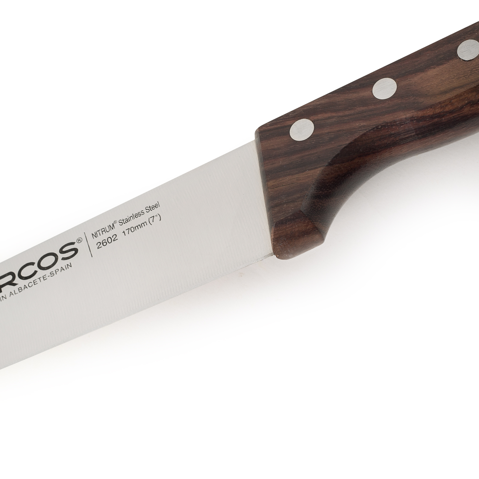 Arcos Atlántico butcher knife with rosewood handle and 170 mm blade