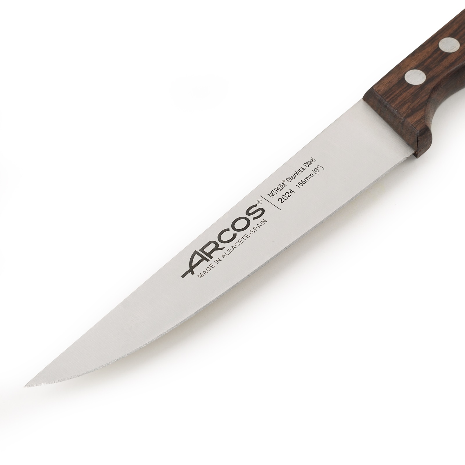 Arcos Atlántico kitchen knife with rosewood handle and 155 mm blade