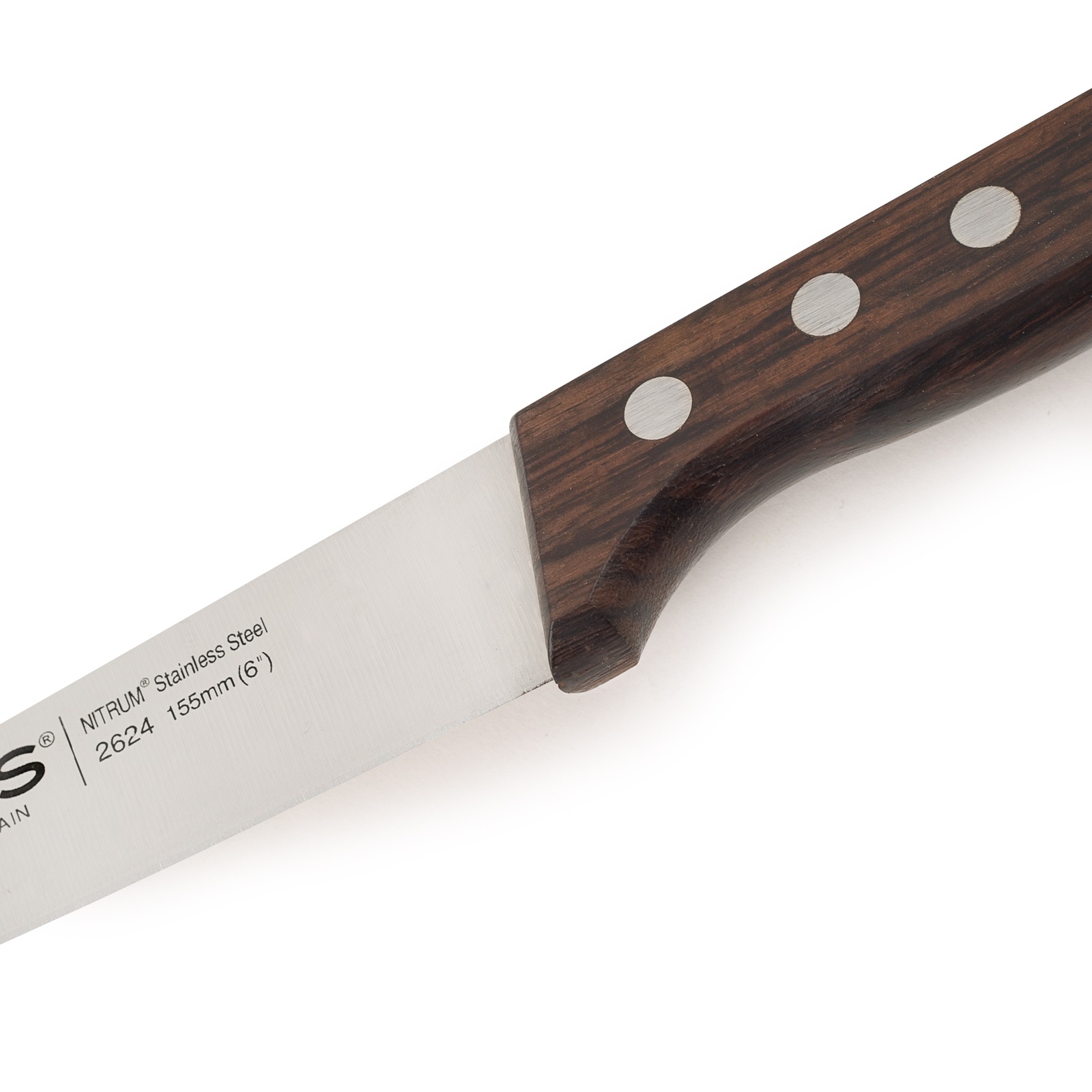 Arcos Atlántico kitchen knife with rosewood handle and 155 mm blade